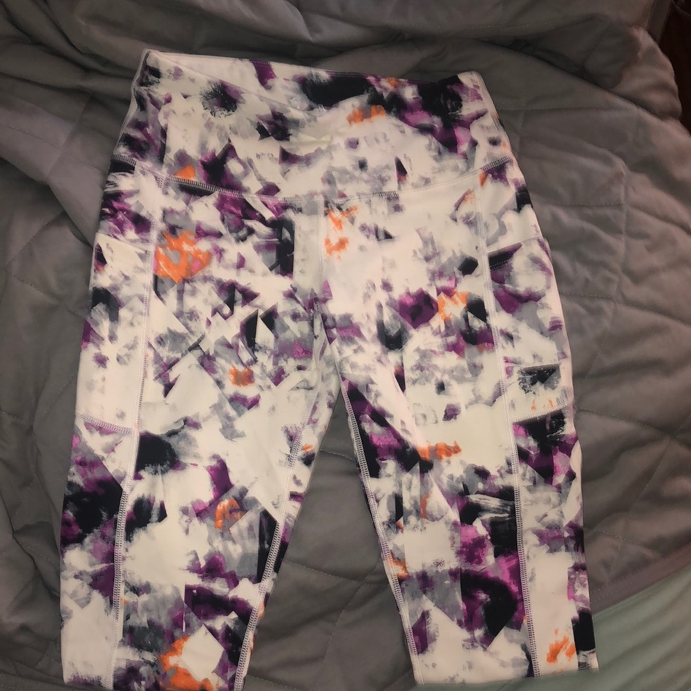 Luga floral leggings size s/m